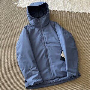 Arc'teryx down jacket blue windproof coat warm